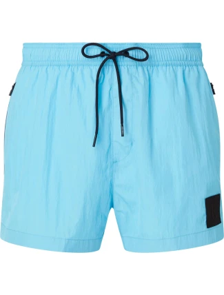 Pánske plavky Short Drawstring Swim Short CK Nylon KM0KM00868CU8 modrá - Calvin Klein Pánske plavky Short Drawstring Swim Short CK Nylon KM0KM00868CU8 modrá - Calvin Klein