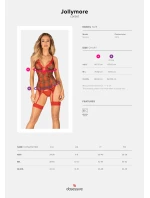 Vianočný kostým Jollymore corset - Obsessive Vianočný kostým Jollymore corset - Obsessive