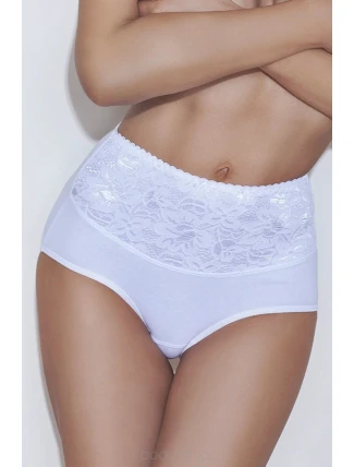 Dámske sťahovacie nohavičky Ala plus white - MITEX