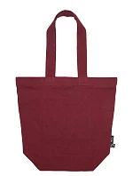 Neutral O 90053 Taška z bio bavlny s certifikátom fairtrade so zipsom 77.0053 bordová