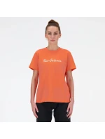 Tričko New Balance S/S Script Tee Gfr W WT41909GFR