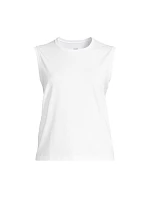 Dámske tričko CASALL Graphic Tank, biela farba Dámske tričko CASALL Graphic Tank, biela farba