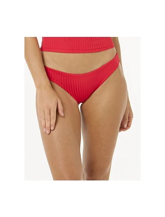 Plavky RIP CURL Premium Surf Cheeky Pant, červené Plavky RIP CURL Premium Surf Cheeky Pant, červené