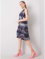 CHA šaty SK 0834.90P tmavomodré