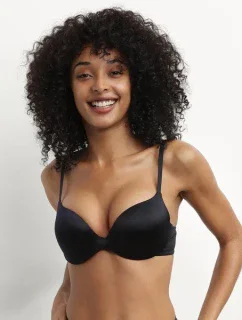 Dámska push-up podprsenka DIM COMFORT PUSH UP BRA - DIM - čierna