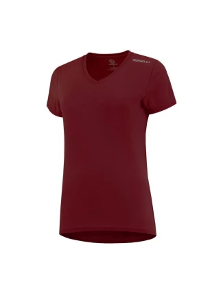 Rogelli dámsky dres PROMO burgundy L