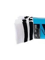 Skechers, 3 ks pánske ponožky PF PBall Crew S01373HP-WBK, biele, veľkosti 41–46