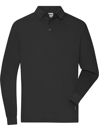 Daiber JN 1842 Pánske pracovné polo s dlhým rukávom z piké 02.1842 čierne Daiber JN 1842 Pánske pracovné polo s dlhým rukávom z piké 02.1842 čierne