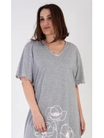 Dámska nočná košeľa s krátkym rukávom Leona