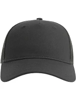 Atlantis Headwear Zion 5-panelová truckerová čiapka 33.0120 tmavošedá/čierna