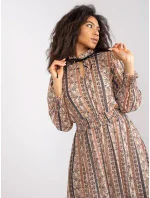 Šaty DHJ SK 15177 1.04P tmavá lila