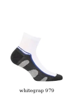 Pánske členkové ponožky Wola W 94.1N4 Ag +