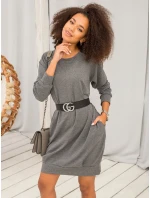 Šaty RV TU 5184.93P tmavo šedá