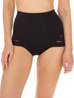 Dámske formujúce nohavičky s vysokým pásom DIM DIAMS CONTROL HIGH WAIST MIDI - DIM - čierna