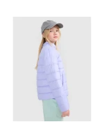 Dievčenská páperová bunda so syntetickou výplňou 4F 4FJWSS25TDJAF515-52S