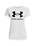 Dámske tričko Live Sportstyle Graphic W SSC 1356305 102 - Under Armour
