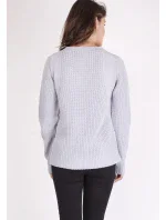 Sveter Victoria SWE 123 Svetlosivý - MKMSwetters