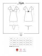 Výnimočná košieľka Moketta chemise purple - Obsessive Výnimočná košieľka Moketta chemise purple - Obsessive