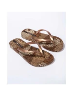Dámske žabky Animal W 83617AY384 Brown with beige pattern - Ipanema Dámske žabky Animal W 83617AY384 Brown with beige pattern - Ipanema