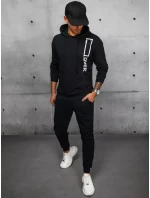 FashionStreet čierna pánska tepláková súprava AX0683