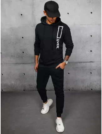FashionStreet čierna pánska tepláková súprava AX0683
