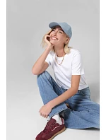 Beechfield B 66 5-panelová čiapka s kšiltom „Leisure“ 53.0066 dusty blue Beechfield B 66 5-panelová čiapka s kšiltom „Leisure“ 53.0066 dusty blue
