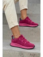 Dámske kožené semišové tenisky Fuchsia Bemela Dámske kožené semišové tenisky Fuchsia Bemela
