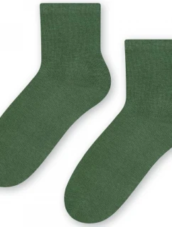 Dámske ponožky 037 dark olive - Steven