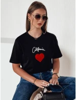 Dámske tričko CALOV black FashionStreet RY2567