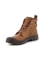 Palladium Pampa Zip Lth Ess U 76888-252-M Dear Brown Topánky