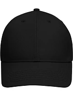 Daiber MB 6249 6-panelová čiapka z bio bavlny 03.6249 čierna Daiber MB 6249 6-panelová čiapka z bio bavlny 03.6249 čierna