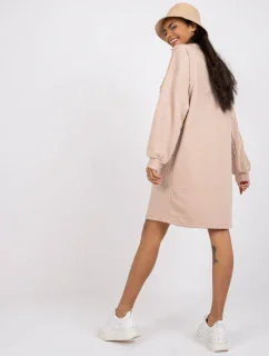Dámske šaty Dress-EM-SK-717.33X-béžová
