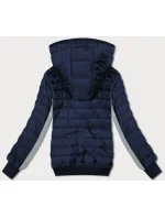 Dámska kombinovaná bunda Dark Blue-Grey (8M916-215) Dámska kombinovaná bunda Dark Blue-Grey (8M916-215)