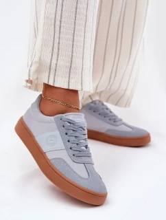 Sneakersy Damskie Big Star RR274805 Niebieskie