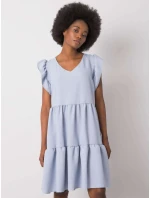 WN SK 704 šaty.83 svetlo modrá