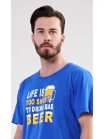 Pánske pyžamové šortky Life is beer