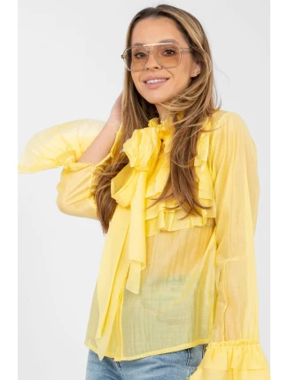 Košeľa s dlhým rukávom model 223742 Továrenská cena