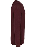 Kariban K 480 Pánska mikina s raglánovými rukávmi z biobavlny 20.K480 wine heather Kariban K 480 Pánska mikina s raglánovými rukávmi z biobavlny 20.K480 wine heather