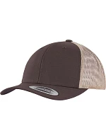 Flexfit 6606/6606T 6-panelová vintage čiapka „Trucker“ 55.6606 hnedá/khaki Flexfit 6606/6606T 6-panelová vintage čiapka „Trucker“ 55.6606 hnedá/khaki