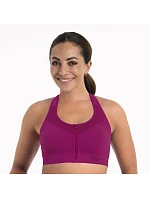 Športový top EasyMove Zip tvarovaný, predné zapínanie 5511 candy pink - Active