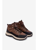 Buty Trekkingowe Męskie Big Star SS174049 Brązowe