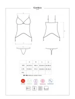 Úžasný korzet Contica corset - Obsessive