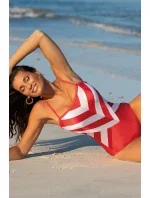 Jednodielne plavky model 164016 Marko