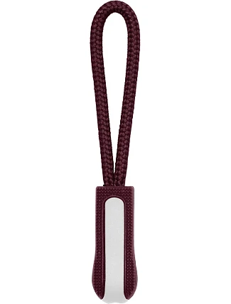 Kariban K 851, 4 ks prívesok na zips 20.K851 vínová/biela Kariban K 851, 4 ks prívesok na zips 20.K851 vínová/biela