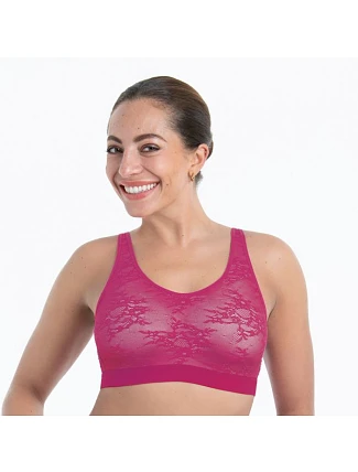 Pooperačná braletka Essential Lace s penovou výstužou 4700X candy pink - Anita Care Pooperačná braletka Essential Lace s penovou výstužou 4700X candy pink - Anita Care