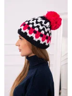 Dámska čiapka Laila K283 navy blue