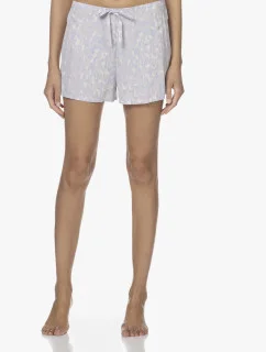 Dámske kraťasy na spanie QS6029E - W85 - Lila - Calvin Klein