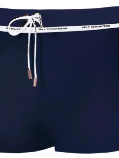 Pánske plavky L4 8 tm. modré - Self