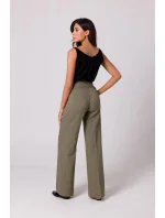 Dámske nohavice B252 Olivová - BeWear