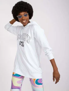 Dámska mikina-DHJ-BL-15658.35-biela